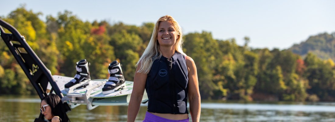 Wakeboard på vandet