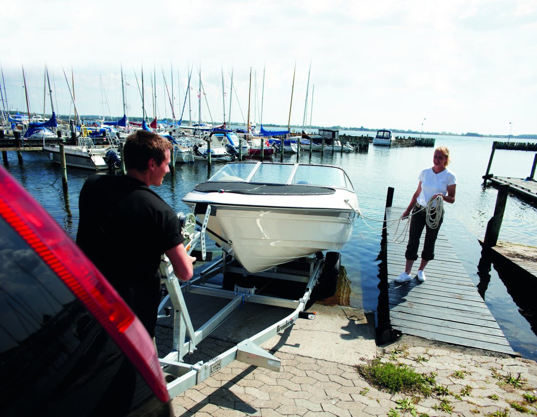 Bådtrailer opbevaring