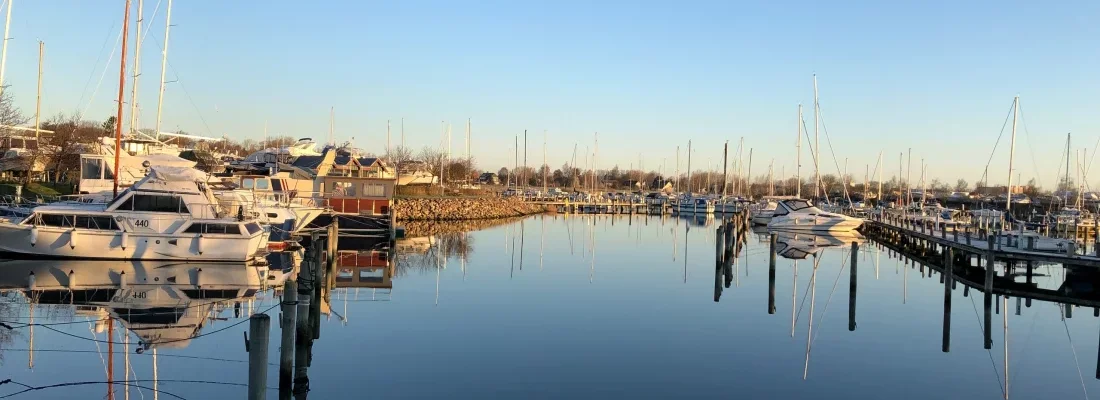 Billede af havn.