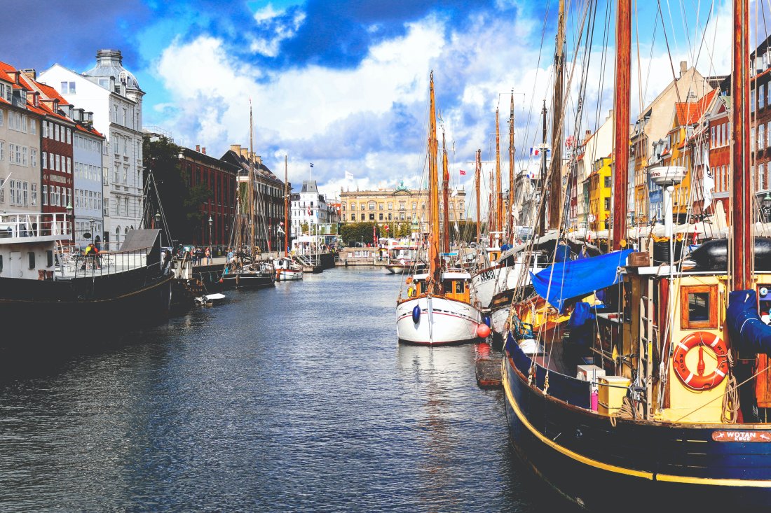 Københavns Havn på en sommerdag