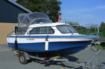 Shetland m Mercury F40 hk inkl bådtrailer