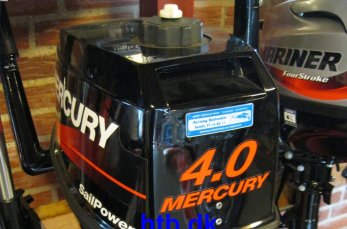 Mercury 4 hk MLH Sail - ny overgemt model